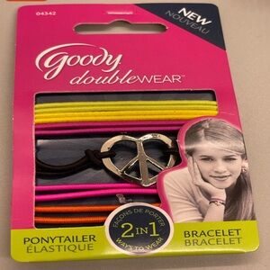 Goody DoubleWear Kids Hair Accessories - Yellow, Black, Pink, Orange